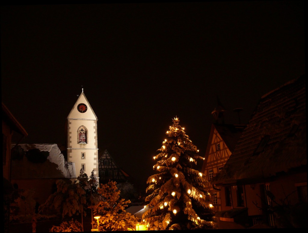 Winterbild in Schlaitdorf